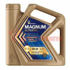 Масло моторное Rosneft Magnum Ultratec  5W30 4л  SL/CF синтетика 