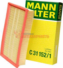 Фильтр воздушный MANN C 31 152/1 Audi 80/100/A6, VW, Passat B3/B4, VW Golf
