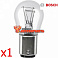 Лампа 12V P21/5W BAY15d (белая,смещен по высоте, задний стоп-сигнал) BOSCH ECO