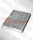 Фильтр салона HEXEN FS 8058C Citroen C2,C3,C4,Peugeot RCZ,1007,307,308