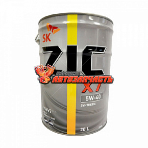 Масло моторное ZIC X7 5w40  20л  (ведро)