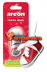 Ароматизатор AREON кеды FRESH WAVE Strawberry  Клубника