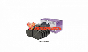 Тормозные колодки ГАЗ-3302,3110 передние ПТИМАШ 