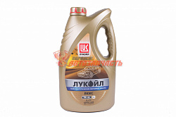 Масло моторное Лукойл Люкс  5w40   4 л. полусинтетическое API SL/CF