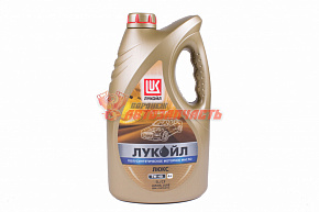 Масло моторное Лукойл Люкс  5w40   4 л. полусинтетическое API SL/CF