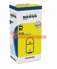 Лампа 12V R10W Narva