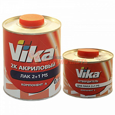 Лак MS 2+1 ЭКСПРЕСС с отвердителем VIKA (0,85 л+0,42л)
