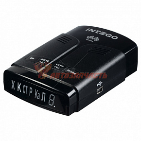 Антирадар (радар-детектор) Intego GP GOLD / GPS , лазер, X, K, Ka, Ku , откл. диапазон, сегментный д