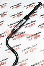Резонатор "Stinger Sport " для а/м ВАЗ 2113, ВАЗ 2114, ВАЗ 2115 (ПОД ПАУК) с гофрой 