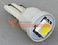 Лампа светодиодная 12V W5W T10 белый 1SMD