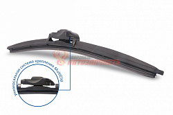 Щетка стеклоочистителя 450 мм Goodyear FRAMELESS бескаркасная 18" всесезонная, MULTICLIP