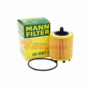 Фильтр масляный MANN HU 6007 X Opel Antara/Astra G/J/Insignia/Vectra B/C/Zafira