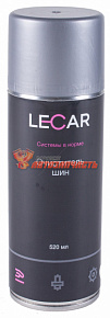 Чернитель шин аэрозоль 520 мл (очиститель шин) LECAR 
