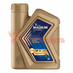 Масло моторное Rosneft Magnum Ultratec  5W30 C3 1л SN/CF синтетика всесезонное малозольное (Low SAPS