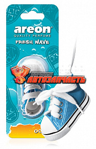 Ароматизатор AREON кеды FRESH WAVE Ocean 
