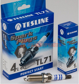 Свечи 2190, Largus /инж 8 кл./двиг 11182/2180, X-Ray двиг HR16DE/H4M (к-кт 4шт.)/ TESLINE