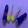 Лампа светодиодная 12V W1,2W T5 (белый,1 диод) T5-COB-12V ice blue