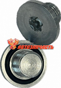 Пробка масляного поддона М14x1.5 с уплотнительным кольцом (под TORX) GM