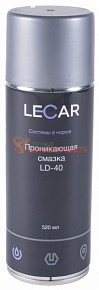Смазка многоцелевая 520 мл LECAR /аэрозоль/  LD-40