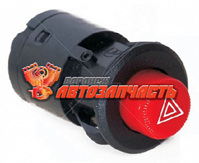 Кнопка аварийной сигнализации 2101-07 АВАР (6 контак) ГАЗ-2410,66