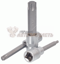 Головка со вставкой TORX Т40 1/2" L=100 мм АвтоDело