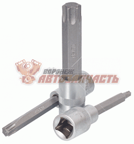 Головка со вставкой TORX Т40 1/2" L=100 мм АвтоDело