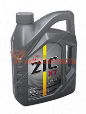 Масло моторное ZIC X7 LS 5w30 4л синтетика /Dexos2, Longlife-04, MB 229.51/