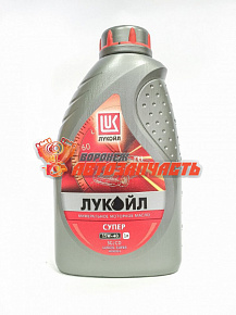 Масло моторное Лукойл Супер 15W40 1л SG/CD минеральное