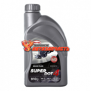 Тормозная жидкость 0,910 л Sintek SUPER DOT-4  @