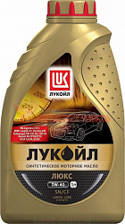 Масло моторное Лукойл Люкс 5w40 1л. синтетическое API SN/CF