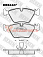 Тормозные колодки дисковые передние BMW 3 (E46)/X3 (E83) HEXEN 