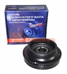Шкив коленвала ГАЗ-3302,3110 дв. 405,406,409 (с демфером) снят с пр-ва