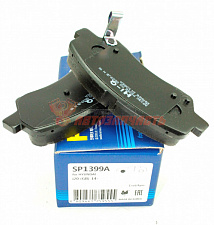 Тормозные колодки дисковые передние Hyundai Solaris (10-) / Kia Rio III (11-) 
