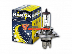 Лампа галогенная H4 12V 60/55W NARVA P43t