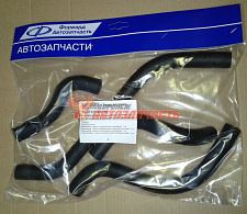 Комплект патрубков печки 2108-21099 Форвард (4 шт.) 