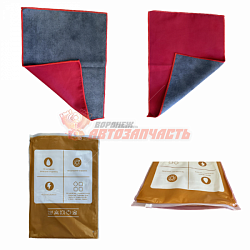 Салфетка замша 40х30 см 7Я /zip lock/