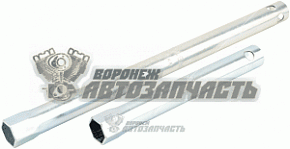Ключ свечной-трубка *16 (160 мм) АвтоDело