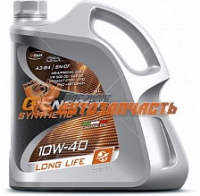 Масло моторное G-Energy Synthetic Long Life 10w40 4л синтетика API SN/CF