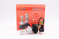 Лампа светодиодная MYX Light X3 H4 12V 18W ZES 6000K красная/черная упак.(снято замена на Z2)