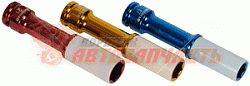Головка ударная колесная 1/2" 19мм (L=150мм с пласт. защитой) "АвтоДело" Professional