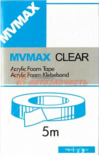 Скотч двухсторонний прозрачный MVMAX аналог 3М 10х5 