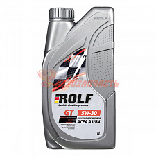 Масло моторное Rolf GT 5w30  1л A3/B4 (МВ 229.5 VW 502.00/505.00) /металл/