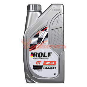 Масло моторное Rolf GT 5w30  1л A3/B4 (МВ 229.5 VW 502.00/505.00) /металл/