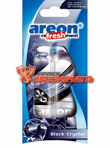 Ароматизатор AREON гель "REFRESHMENT LIQUID" черный лед