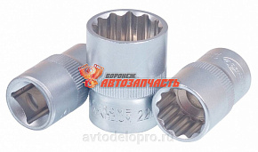 Головка торцевая 1/2"  9мм Автодело 12-гранный рабочий профиль