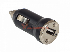 Адаптер в прикуриватель для USB Aura / адаптер-прикуриватель для 1 USB, 12В/24В, 1A