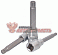 Головка со вставкой SPLINE M12 (1/2 ,L=100mm) АвтоDело