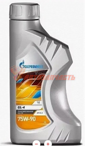 Масло трансмиссионное 75w90 GL-4 1л Gazpromneft