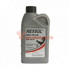 Масло моторное Hessol  5w40 1л. ADT-Plus синт.