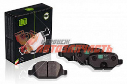 Тормозные колодки 1119 Sport/Vesta/Vesta cross задние (дисковые) TRIALLI